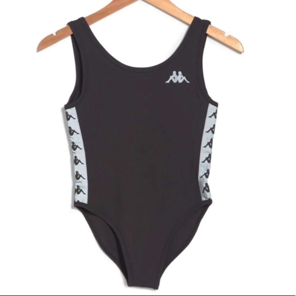Kappa Open Back Reflective Side Panels Size Small